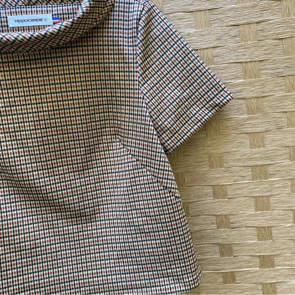 Hippocampe blouse size 38 made in France 🇫🇷 - Picture 4 of 8